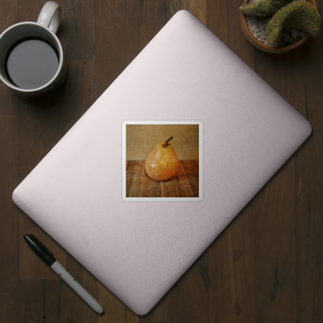 Pear on Cutting Board 3.0 by michelle1991